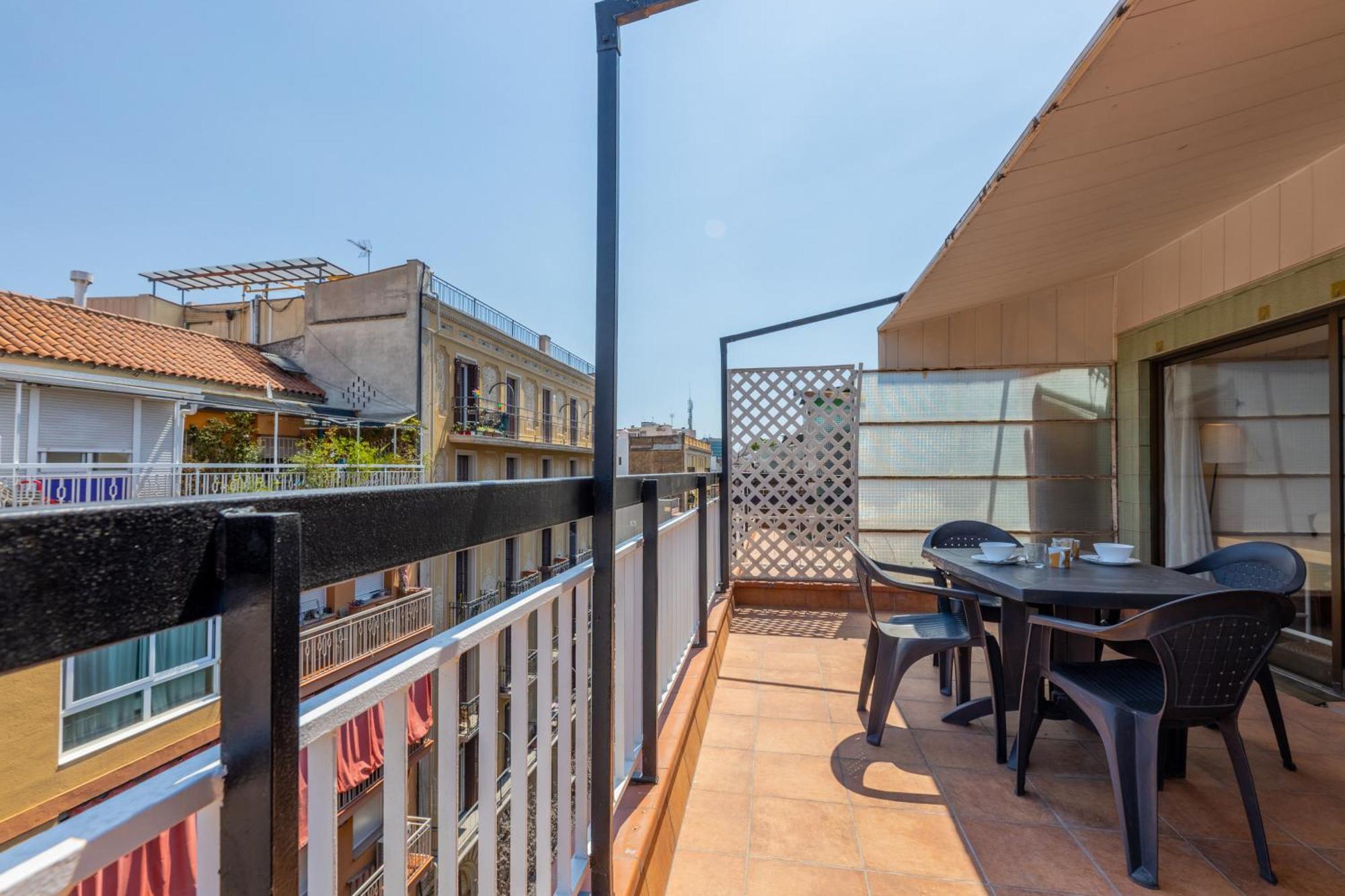 Aparteasy - Atic Sants Barcelona Eksteriør billede